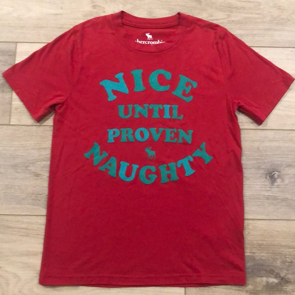 Abercrombie Kids Boy’s Christmas Shirt